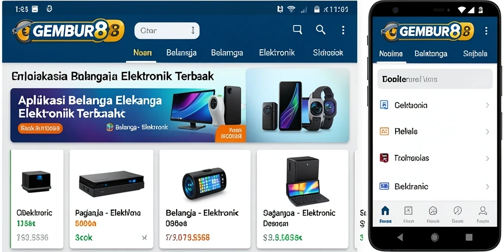 Tampilan antarmuka GEMBUR88 yang menarik dan fungsional.