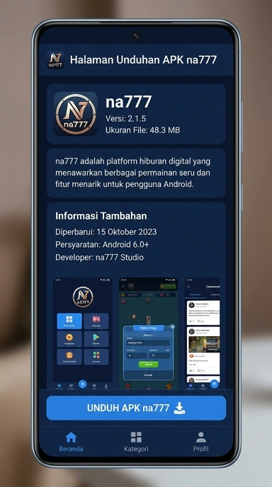 Panduan Unduh dan Instal APK na777 untuk Android