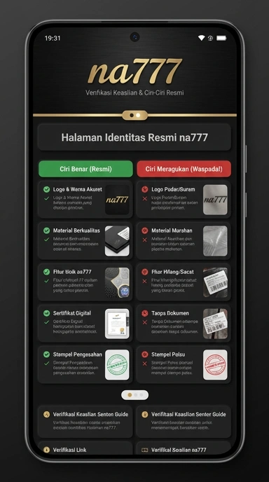 Halaman Resmi na777 untuk Pengguna Android Indonesia
